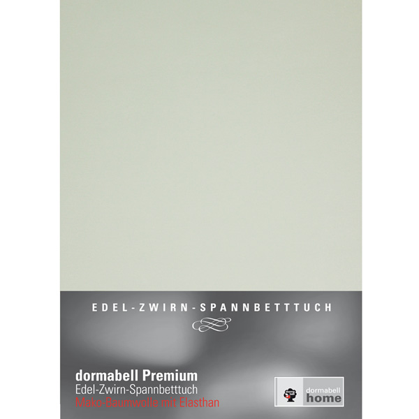 dormabell Premium Jersey Bettlaken Perlgrau