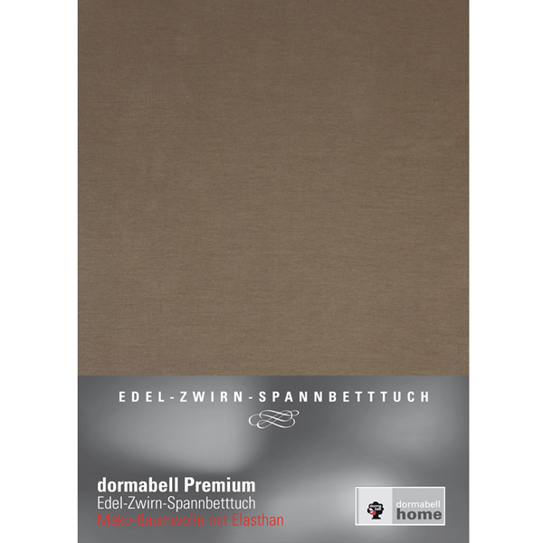 dormabell Premium Jersey Bettlaken Cappuccino