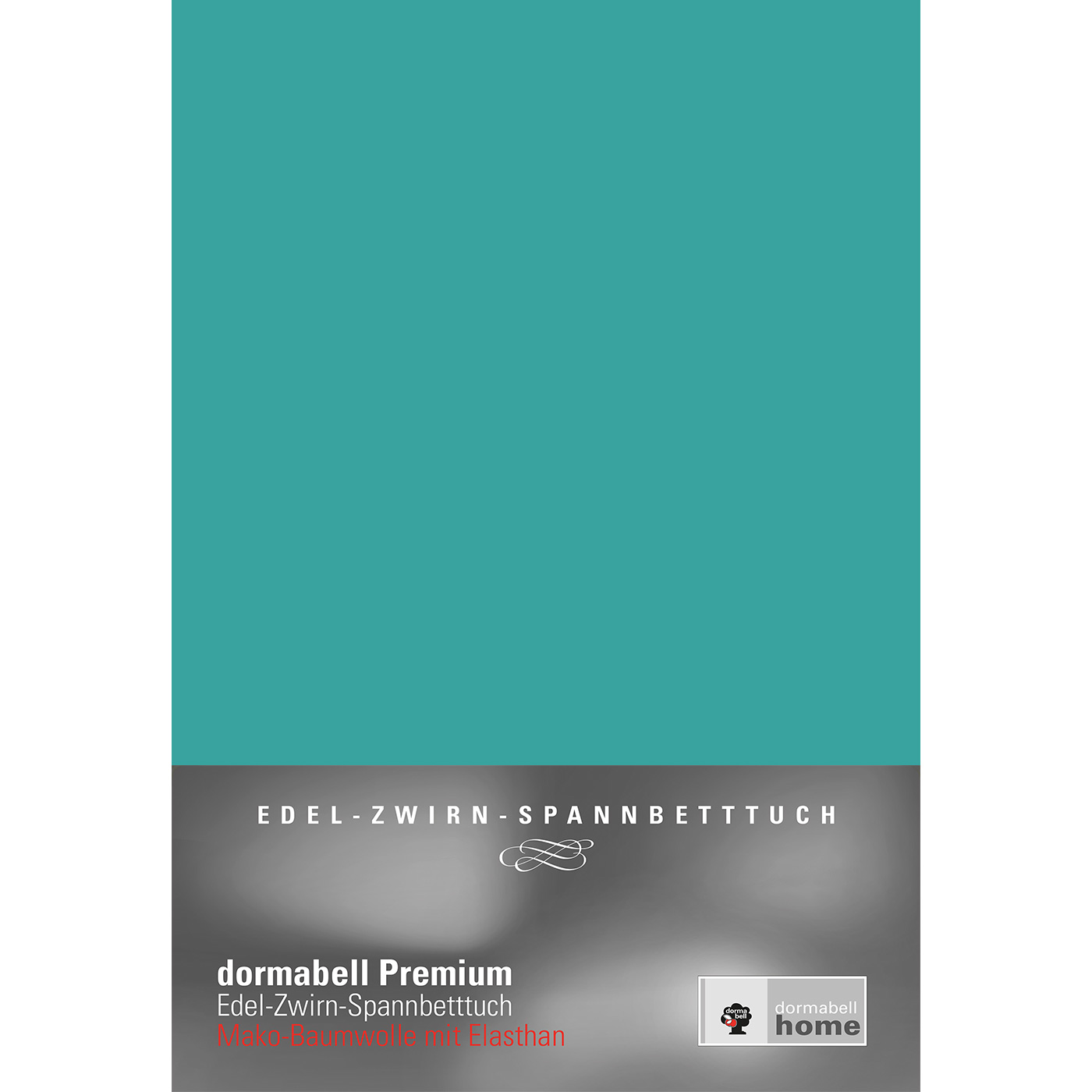 dormabell Premium Jersey-Spannbetttuch petrol