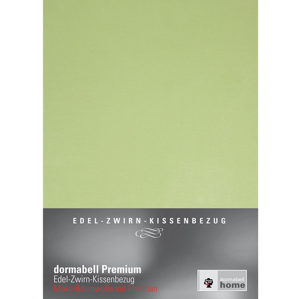 dormabell Premium Jersey Kissenbezug Hellgrün