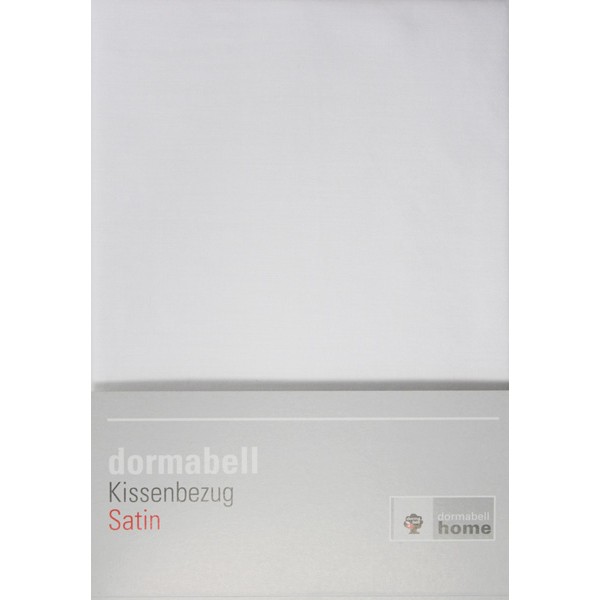 dormabell-satin-kissenbezug-weiss dormabell Satin Kissenbezug weiß