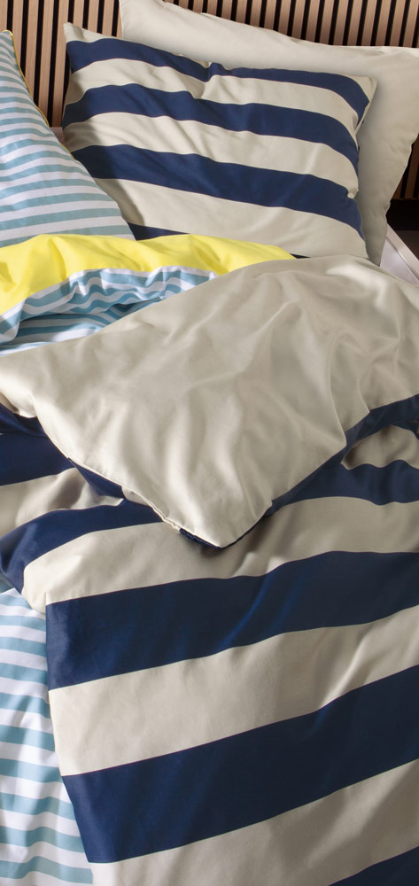 dormabell Blockstreifen Satin Bettwäsche