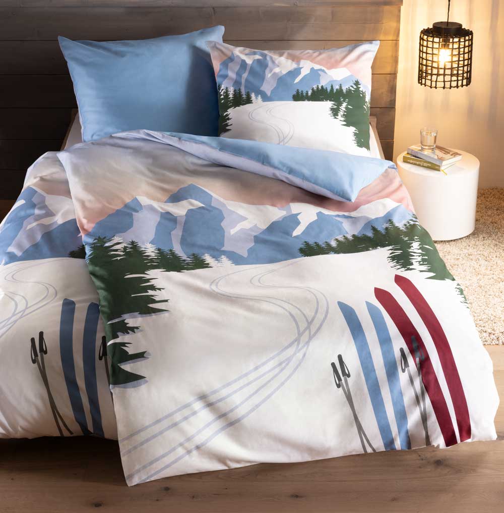 dormabell Berge & Ski Biber Bettwäsche