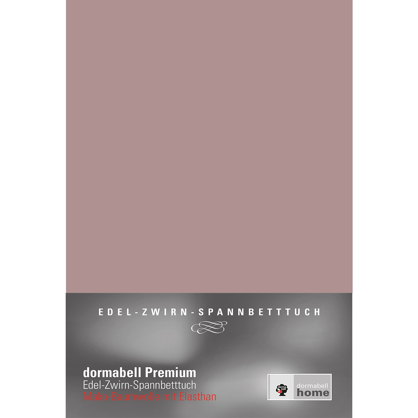 dormabell Premium Jersey-Spannbetttuch altrosa