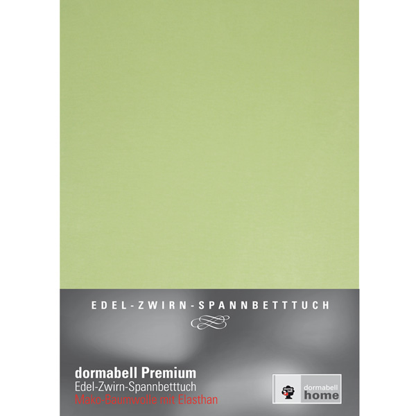 dormabell Premium Jersey Bettlaken Hellgrün